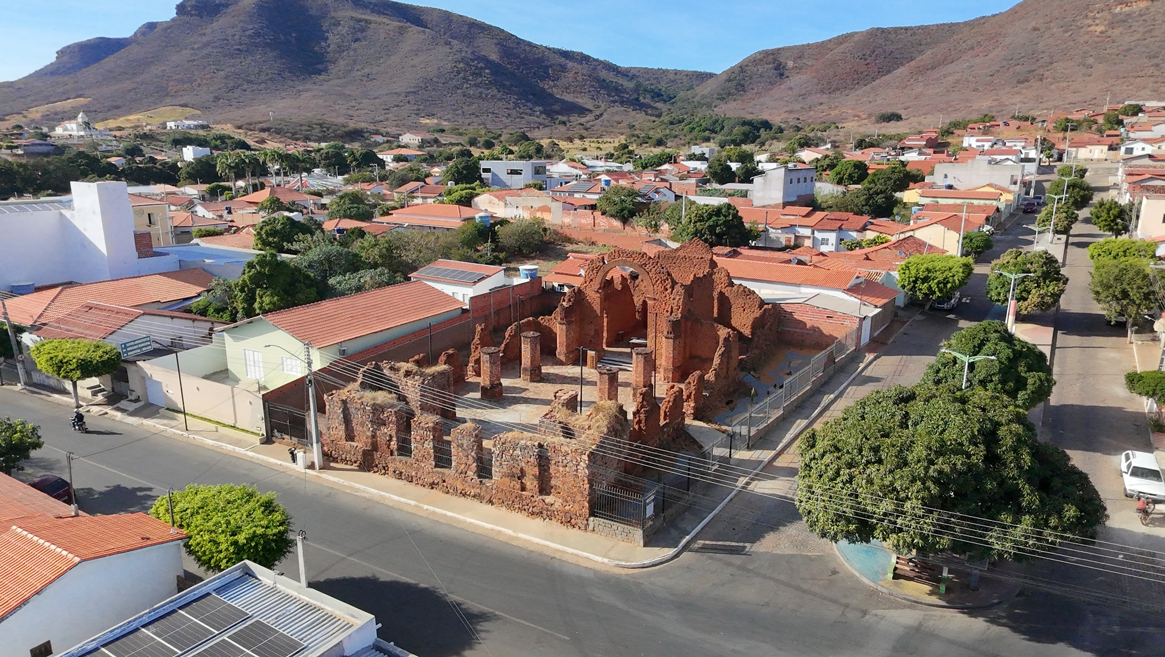 Ruínas de igreja histórica